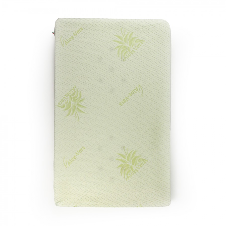 materasso per culla 90x40cm rivestimento esterno in aloe vera
